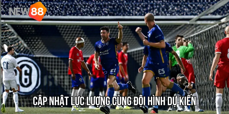 Cập nhật lực lượng cùng đội hình dự kiến