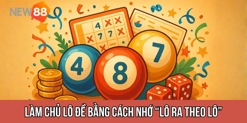 Làm chủ lô đề bằng cách nhớ “lô ra theo lô”